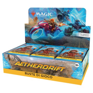 Magic: The Gathering – Aetherdrift Play Booster Box [ITA] – 30 Bustine (DFT)