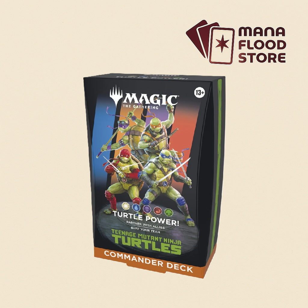 MTG TMNT — Commander Deck “Turtle Power!” — Inglese — Preconstructed Commander