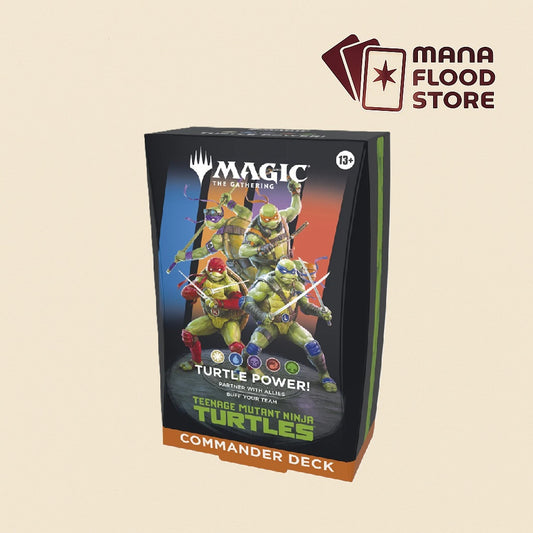 MTG TMNT — Commander Deck “Turtle Power!” — Inglese — Preconstructed Commander